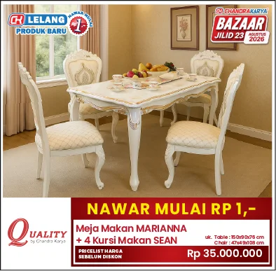 Lelang murah furnitur - Gambar 1
